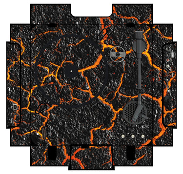 Numark PT 01 incl. Sides Skin Lava